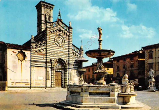 Cartolina Prato Piazza del Duomo