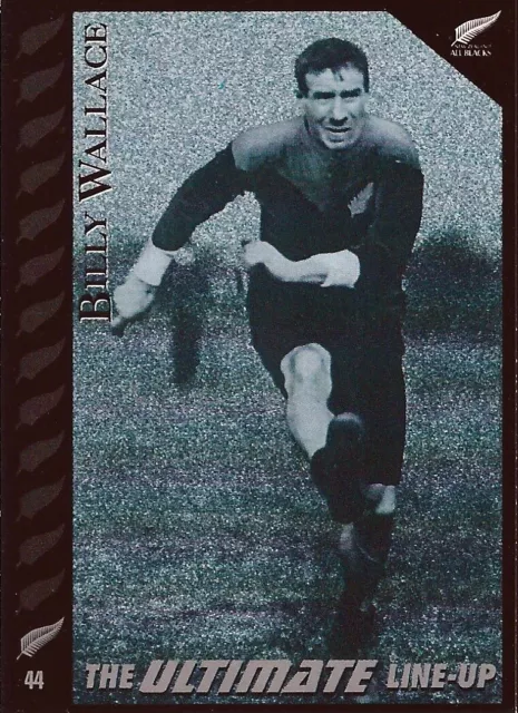 ✺New✺ 1995 NEW ZEALAND ALL BLACKS World Cup Card BILLY WALLACE Ultimate Lineup