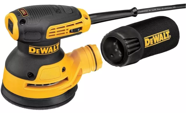 DeWALT DWE6423 Ponceuse à faibles vibrations avec moteur puissant - 280W -...