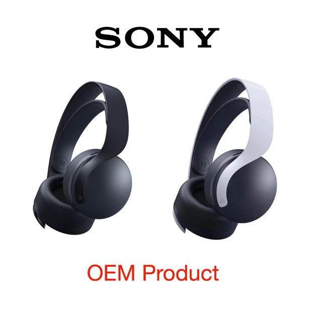 SONY PLAYSTATION 5 PULSE 3D Wireless Gaming Headset PS5 White (No USB