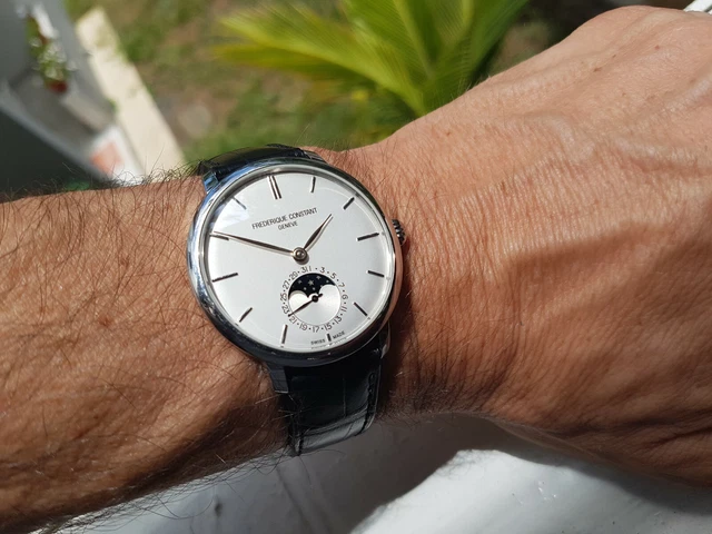 Frederique constant sales slimline moonphase 39mm