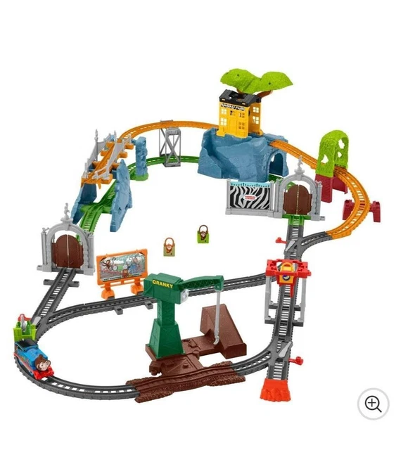 THOMAS & FRIENDS Animal Park Monkey Adventure Train Set With ...
