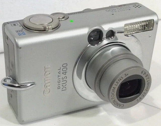 Canon Digital IXUS 400 Camera, 4.0MP, 3x Optical Zoom Lens