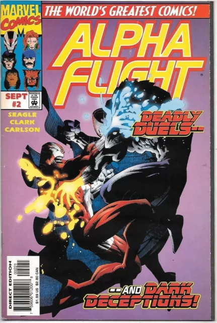 Alpha Flight Comic Book 2nd Series #2 Marvel Comics 1997 VERY FINE+