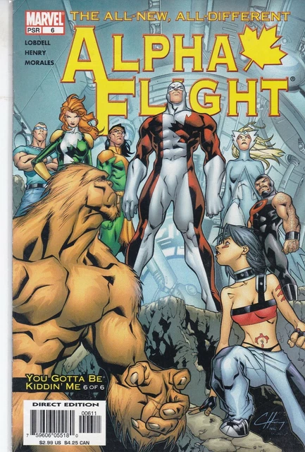 Marvel Comics Alpha Flight Vol. 3  #6 October 2004 Fast P&P Same Day Dispatch