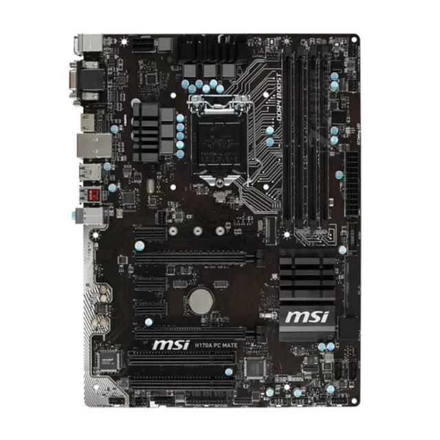 For MSI H170A PC MATE LGA1151 DDR4 Motherboard Supports 6700K