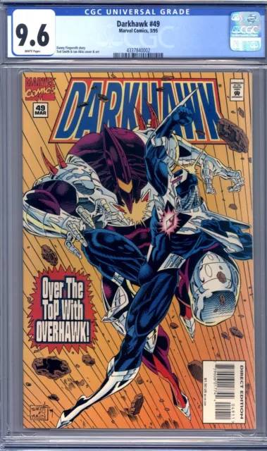 Darkhawk #49  Marvel Comics (1995) 1st Appearance Overhawk Low Print Run CGC 9.6