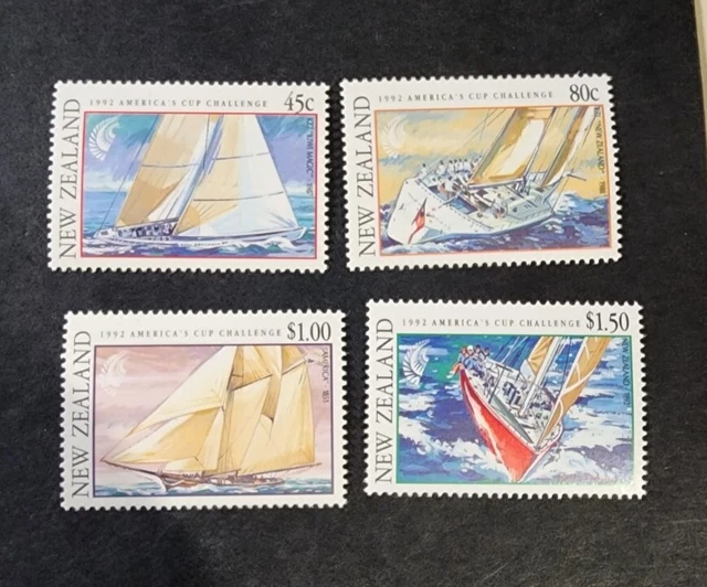 N. Zealand  1992 America's Cup Set MUH  E14