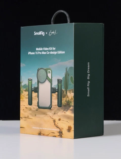 SMALLRIG X BRANDON Li Mobile Video Kit for iPhone 15 Pro Max Co-design ...