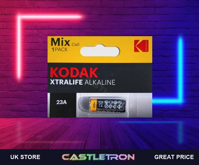 23A K23A LRV08 MN21 KODAK XTRALIFE ALKALINE BATTERY 12v for Cameras ...