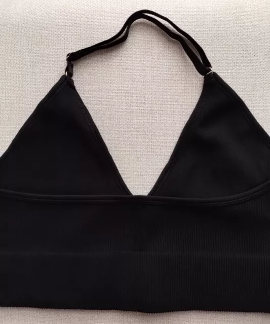 Lily of France Girl Bra Bralettes Black Size S New