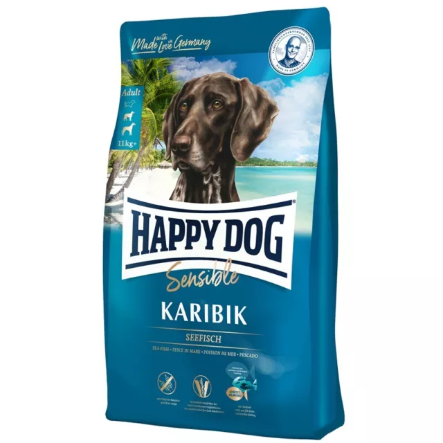 Happy Dog Supreme Sensible Karibik 2 x 4 kg (8,74 €/kg)