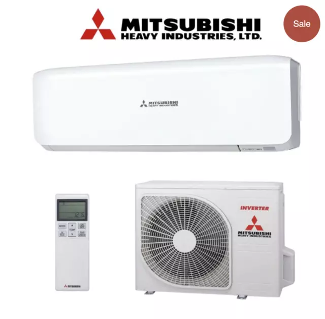 Mitsubishi Heavy Industries 8.0kw Inverter Split System Air Conditioner Reverse 2