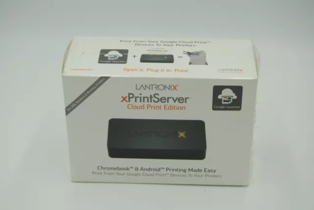 Lantronix xPrintServer Cloud Print Edition - XPS1002CP-01-S - NEW SEALED