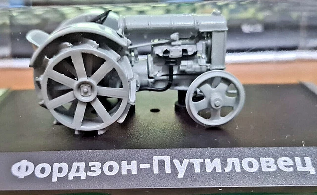 Tracteur Fordson F N Classic Gris 1922 Soviétique - Échelle 1/43 - Hachette