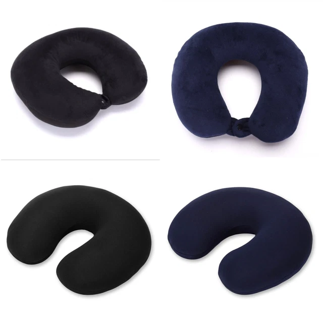 U Shaped Super Soft Travel Neck Pillow Head Rest Support Cushion Car Plane Sleep