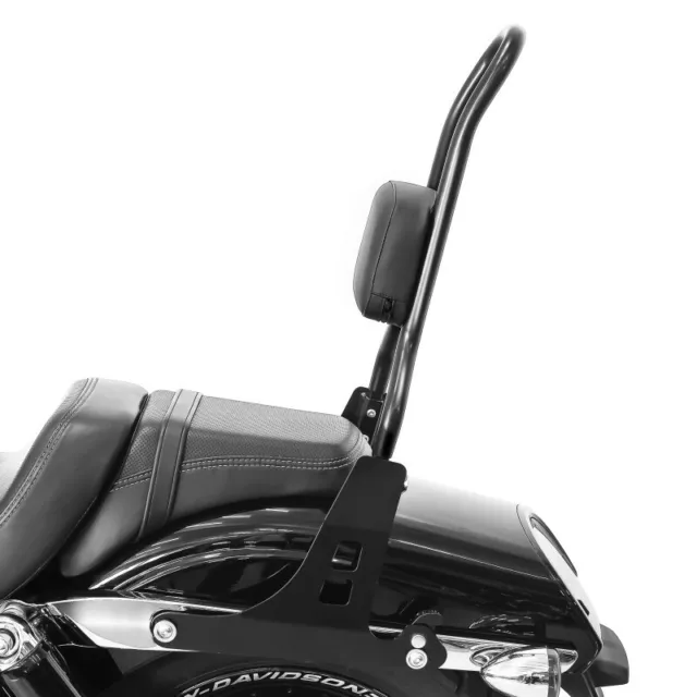 Sissy Bar CSL pour Harley-Davidson Dyna Fat Bob 10-17 noir 3