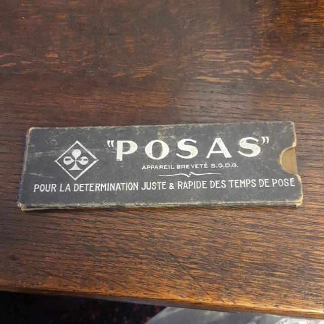 Posas - Accessoire appareil photo argentique - Antique camera accessory