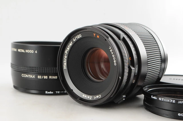 [Mint] Hasselblad Carl Zeiss Cf Makro-Planar 120mm F/4 T Aus Japan A674