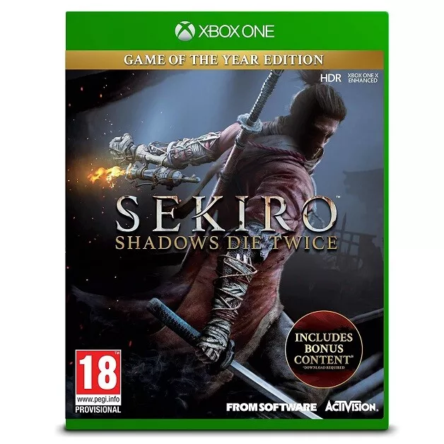 Sekiro - Shadow Die Twice G.o.t.y. Edition Xbox One /Serie X Gioco Pal Italiano