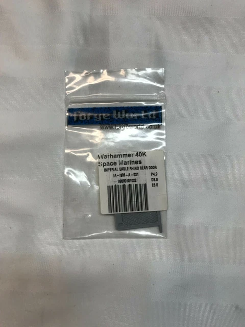 ULTRA RARE! / Warhammer 40k Army / Forge World / Imperial Eagle REAR Rhino Door ULTRA RARE! / Warhammer 40k Army / Forge World / Imperial Eagle REAR Rhino Door