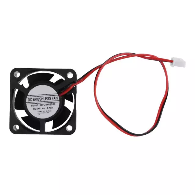 Waterproof YD-244020SL 24V 40x40x20mm Low Noise Brushless DC Cooling Fan #F