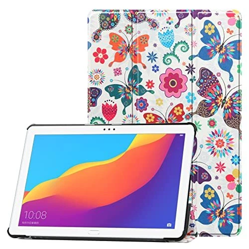 Coque Huawei MediaPad T5 10 -Coque de Protection Folio Stand Housse étui Case...