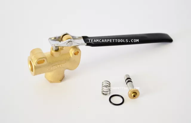 Carpet Cleaning DAM ANGLE VALVE 1250 PSI Truckmount Portable Wands + BONUS KIT