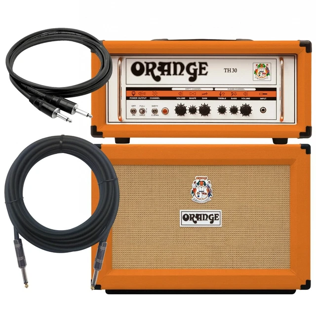 Orange TH30H 30/15/7 Watt Amp Head with 2X12 BUNDLE