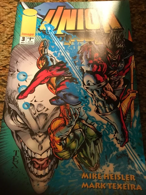 Union #3 Dec 1993 First 1st Printing Nice Condition Image Comics Comic Book