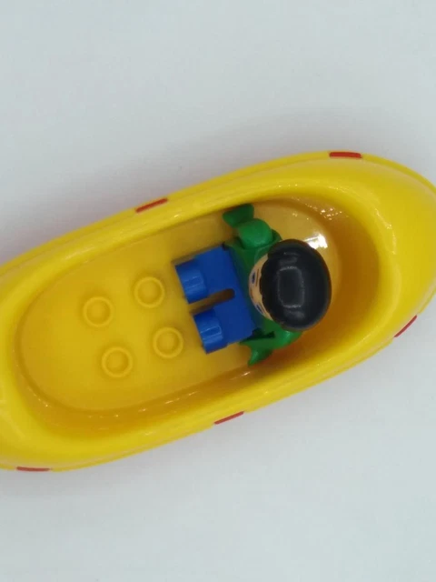 Big Bote Canoa con Figura para Waterplay, vía de Agua O Sencillamente Juegos