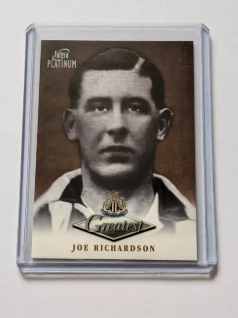 Joe Richardson Newcastle United Futera Platinum Greatest 1999