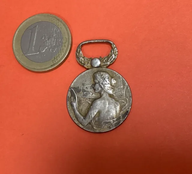 Médaille En Argent - Fédération Musicale De La Seine-et-Oise 1906 - Rasumny