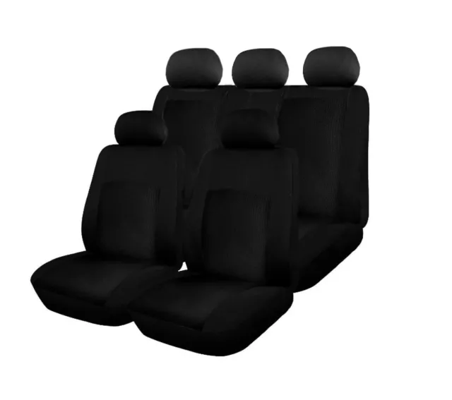 7x PREMIUM Auto Kunstleder Sitzbezug Schonbezüge Autositzbezüge