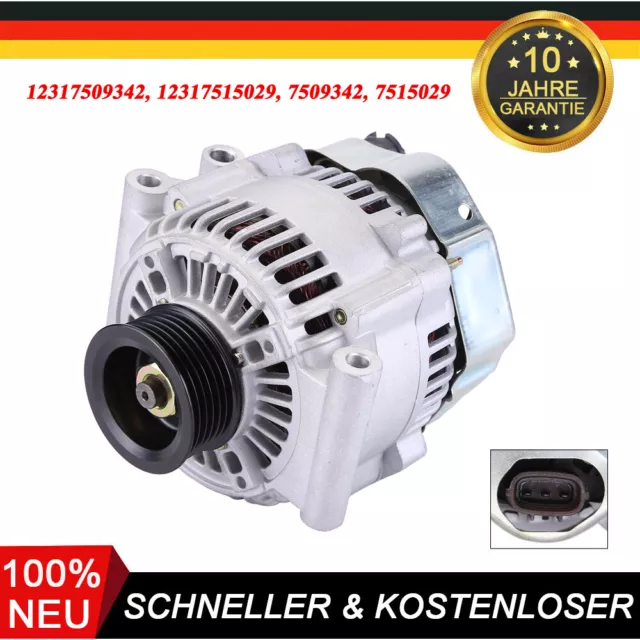 Für Mini One Cooper R50 R53 R52 Cabriolet Lichtmaschine 105-A Generator 7509342