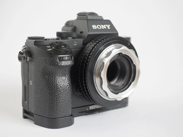 Adattatore Sony E-Helicoid per obiettivi altix (con altri adattatori anche Nikon Z)