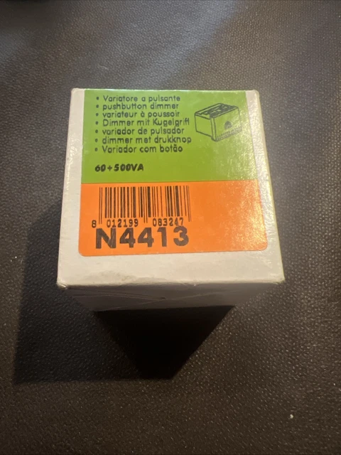 TECNEL VARIALUCE DIMMER TE7630M - Regolatore Luminosità A Pulsante Per Luci (Come RP0094) - Foto 3