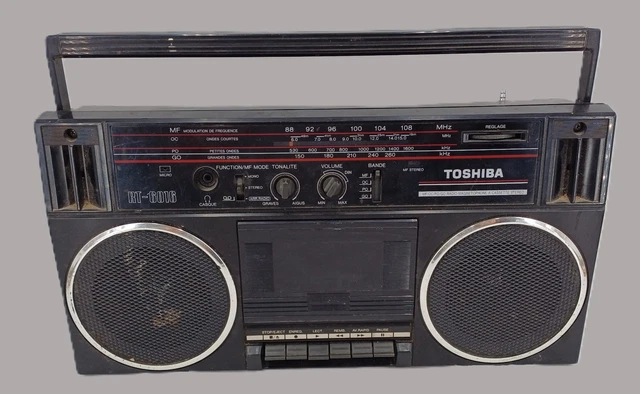 Radio-Cassette Boombox Vintage Continental Edison RC 5398 - Années 80, Collector