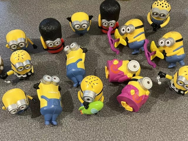 Vintage Mcdonalds Happy Meal Toys Bundle Joblot Minions Despicable Me