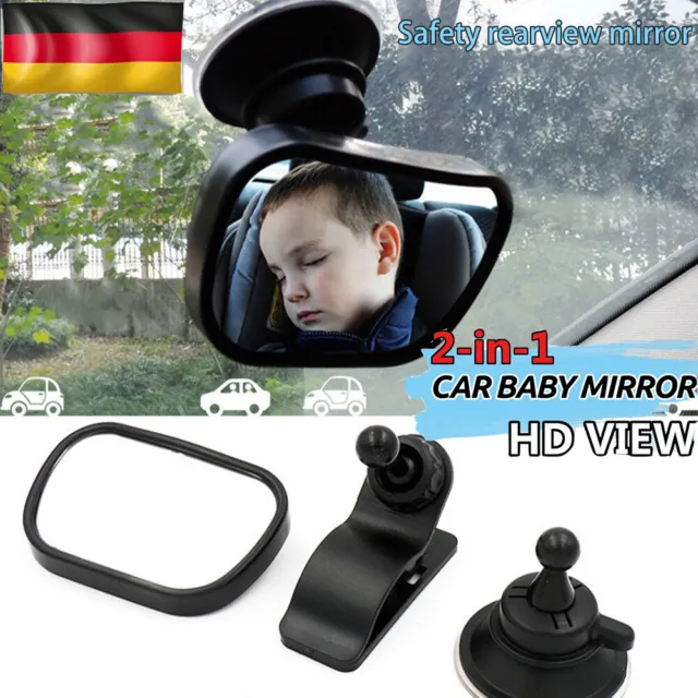 Babyspiegel KFZ Baby Innenspiegel Auto Kinder Rückspiegel Kindersitz Spiegel DHL