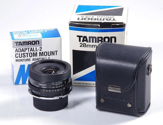 Tamron Adaptall 2 28mm 1:2.5 with Nikon AI Tamron mount | UK