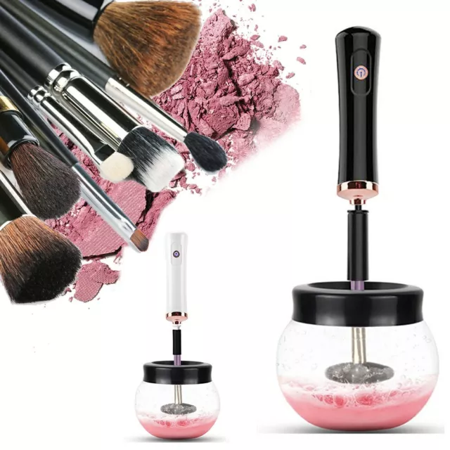 Elektrische Make-up Bürste Reiniger Trockner Set Maschine Kosmetik Auto Reinigung Schnelltrocknen - 2