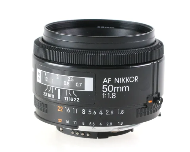 Nikon AF Nikkor 50mm 50 mm 1:1.8 1.8 Digital