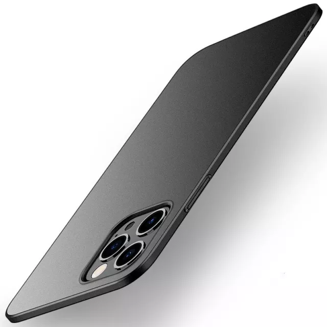 For iPhone 14 Pro Max 13 12 11 Xs XR 7 8 Ultra-thin Matte Slim Hard Case Cover