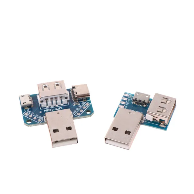 USB Head Switchboard Male USB to Type-c Micro Female USB 4P transfer test boarDB