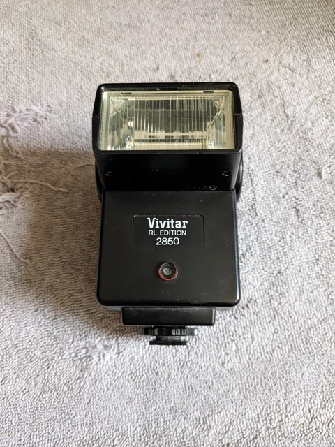VIVITAR RL Edition 2850 Camera FLASH Works Well!