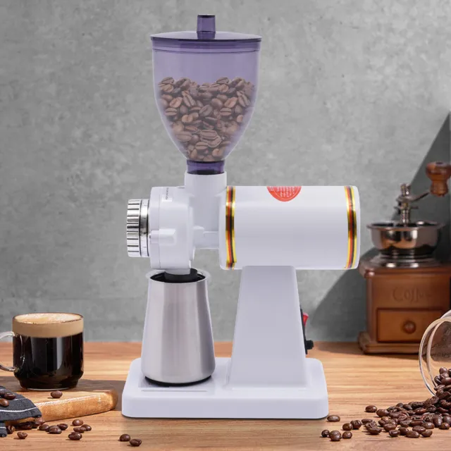 110V Electric Automatic Burr Coffee Grinder Mill Coffee Bean Powder Grinding
