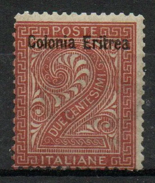 1893 Colonie Eritrea N.2 Valore Nuovo Mnh**