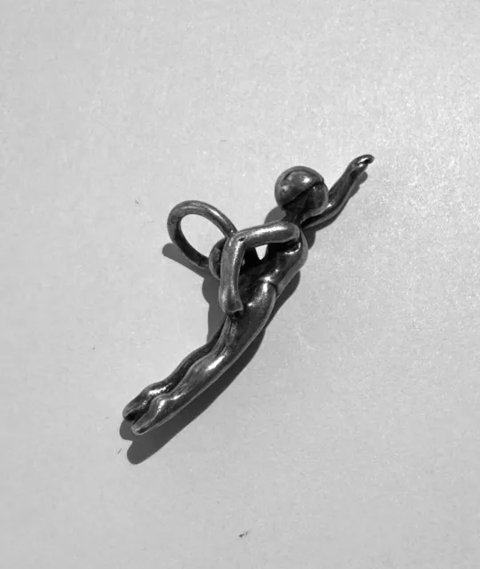 James avery swimmer charm sales