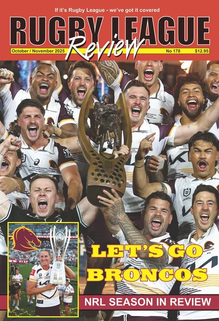 RUGBY LEAGUE REVIEW magazine Oct-Nov 2025 £6.45 - PicClick UK